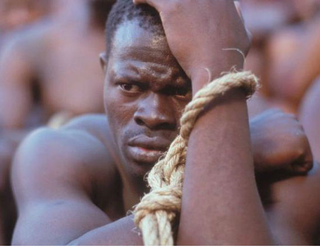 Djimon Hounsou in Amistad (IMDB.com)